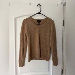 100% CASHMERE Tan Sweater